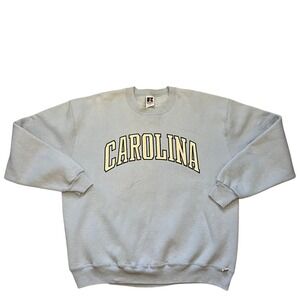 VTG 80s Russell Athletic Carolina University Sweatshirt Womens XL Crewneck USA
